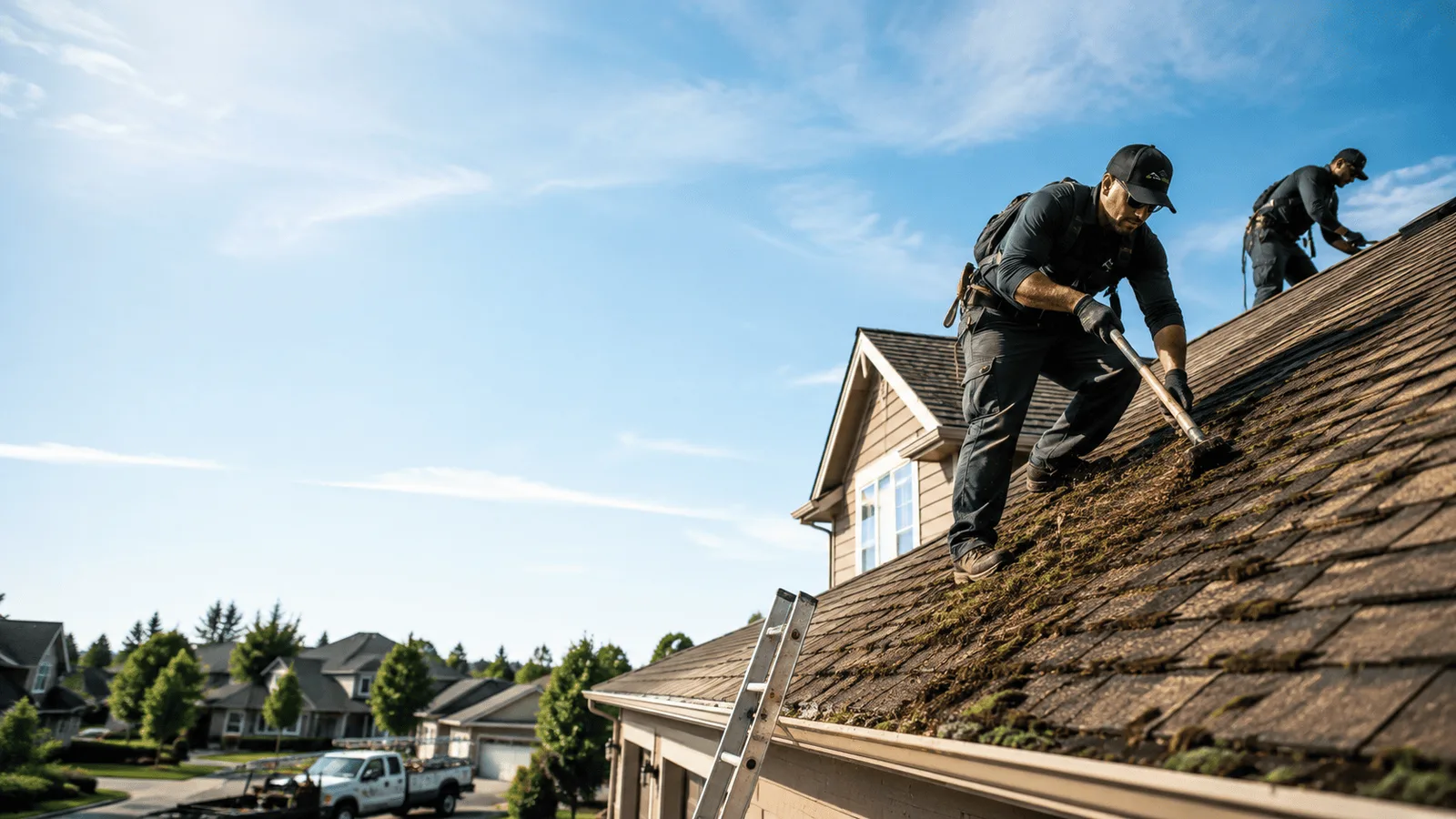 Roof Moss Removal in Progreso, TX near me